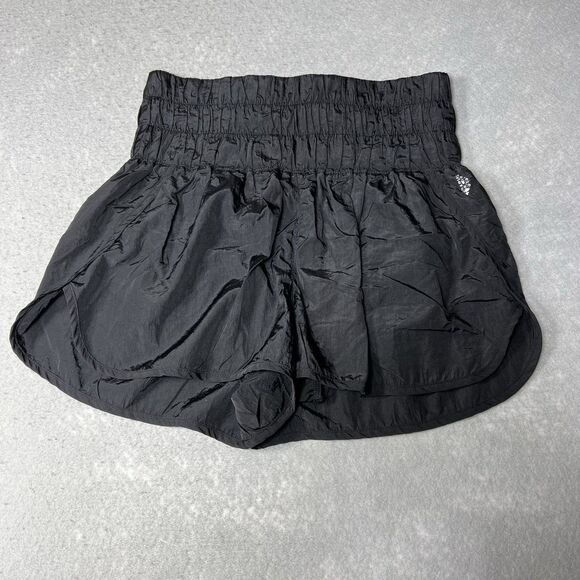 Free People FP Movement The Way Home Shorts Black Women’s Medium Running Trainin - Picture 1 of 11